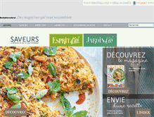 Tablet Screenshot of editions-burda.fr